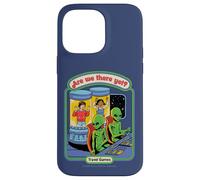 Are We There Yet Alien UFO Retro Vintage Funny Adult Humor Carcasa para iPhone 14 Pro Max