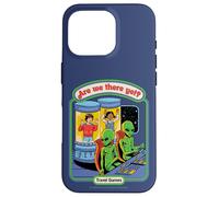 Are We There Yet Alien UFO Retro Vintage Funny Adult Humor Carcasa para iPhone 16 Pro