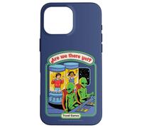 Are We There Yet Alien UFO Retro Vintage Funny Adult Humor Carcasa para iPhone 16 Pro Max