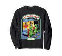 Are We There Yet Alien UFO Retro Vintage Funny Adult Humor Sudadera