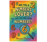 ARE YOU A NUMBERS LOVER? CAN YOU FIND THESE NUMBERS? 50+ NUMBER WORD PUZZLES, 6 in x 9 in book