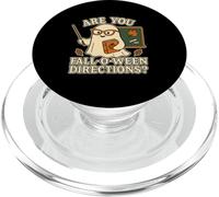 Are You Fall-O-Ween Directions - Divertido diseño de Halloween para Profesor PopSockets PopGrip para MagSafe