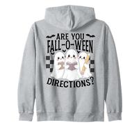 Are You Fall-O-Ween Directions Halloween 2026 Lindo Fantasma Sudadera con Capucha