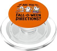 Are You Fall O Ween Directions, Profesor Retro Fantasma de Halloween PopSockets PopGrip para MagSafe