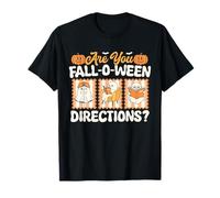 Are You Fall o Ween Directions Regalos Divertidos de Halloween para Profesores Camiseta