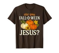 Are You Fall-O-Ween Jesús Cosecha de Calabaza de Otoño Humor Camiseta