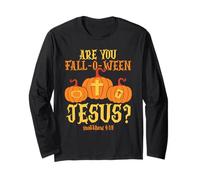 Are You Fall-O-Ween Jesús Fe Cristiana Halloween Manga Larga