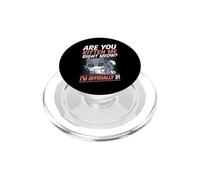 Are You Kitten Me Right Miau Soy Oficialmente 21 Años Gato PopSockets PopGrip para MagSafe