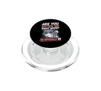 Are You Kitten Me Right Miau Soy Oficialmente Gato de 99 años PopSockets PopGrip para MagSafe