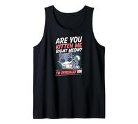 Are You Kitten Me Right Miau Soy Oficialmente un Gato de 100 años Camiseta sin Mangas