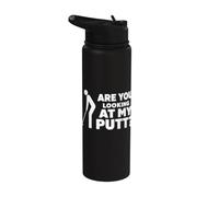 Are You Looking At My Putt Golf for Men Women Golfer Player Stainless Steel Insulated Water Bottle