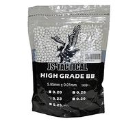 AREA 5000 Pack Softair Soft Air PELLETS 0.20G Grams JS-Tactical 6MM White 1KG JS-BB0.20