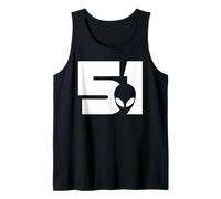 Área 51 Alien Lover UFO Hunter Extraterrestre Camiseta sin Mangas