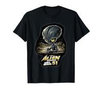 Área 51 Alien- Retro Nevada UFO & Sci-Fi Streetwear Graphic Camiseta