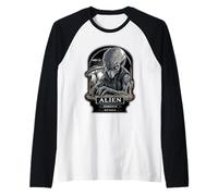 Área 51 Alien- Retro Nevada UFO & Sci-Fi Streetwear Graphic Camiseta Manga Raglan
