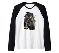 Área 51 Alien- Retro Nevada UFO & Sci-Fi Streetwear Graphic Camiseta Manga Raglan