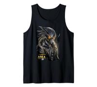 Área 51 Alien- Retro Nevada UFO & Sci-Fi Streetwear Graphic Camiseta sin Mangas