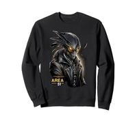 Área 51 Alien- Retro Nevada UFO & Sci-Fi Streetwear Graphic Sudadera