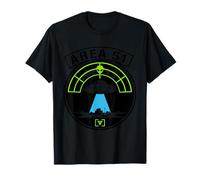 Área 51 Diseño de la teoría de la conspiración del secuestro de ovnis alienígenas Camiseta