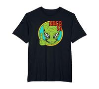 Área Extranjero 51 OVNI Extraterrestre Nave Espacial Ciencia Ficción Camiseta, Hombre Tallas Grandes, Negro, 2X Alto