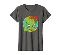 Área Extranjero 51 OVNI Extraterrestre Nave Espacial Ciencia Ficción Camiseta, Mujer, Asfalto, XL