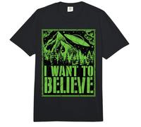 Área OVNI alienígena 51 Quiero Creer en la abducción del Comfort Colors Adult Heavyweight T-Shirt
