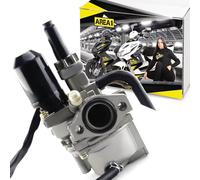 Area1 Carburador de repuesto, 12 mm, 50 ccm, 2 tiempos, compatible con Speedfight 1 2 Squab TKR Elystar Vivacity Trekker Limbo Gipsy, Curio DJ Fever K12, Dio HSC