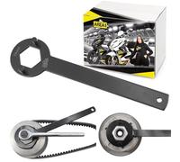 Area1 Llave de embrague de 39 mm y herramienta de sujeción para 50 cc de 2 tiempos. Compatible con Gen. XOR, XOR2 Epico Hi Ideo Jump Onyx Pandora ROC Sirion Stroke Toxic, Sport, Vendetta, Vertigo