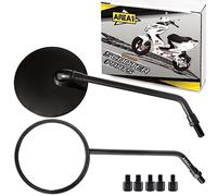 Area1 moto juego de espejos/Marca de homologacion E / 2xM10 derecha, 2xM8 derecha, 1xM10 izquierda, 1xM8 izquierda/se adapta a SXT Scooters Grizzy, Raptor V3, Yadea C1S, G5, Rro, Gekko, Z3 (V50)