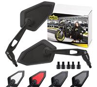 Area1 moto juego de espejos/Marca de homologacion E / 2xM10 derecha, 2xM8 derecha, 1xM10 izquierda, 1xM8 izquierda/se adapta a Pegaso 650 IE, Trail, Factory, Strada (V6)