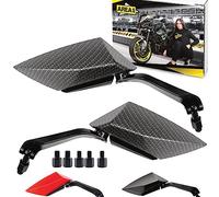 Area1 moto juego de espejos/Marca de homologacion E / 2xM10 derecha, 2xM8 derecha, 1xM10 izquierda, 1xM8 izquierda/se adapta a XT X 660, XT 550, XT 600, R, XT 650, XT 660 (V30)
