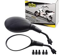 Area1 moto juego de espejos/Marca de homologacion E / 2xM10 derecha, 2xM8 derecha, 1xM10 izquierda, 1xM8 izquierda/se adapta a Aerox, Aerox 4, Aerox R (V50)