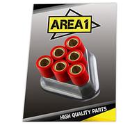 Area1 Rodillos de variador Vario 16 x 13, Juego de 6, Compatibles con motores de gama alta, Frontales, Ajuste específico del vehículo, Motocicleta