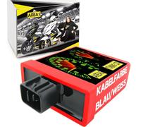 Area1 Unidad de encendido CDI abierta para motores de 2 tiempos a partir de 2003. compatible con Aerox, Jog Neos Why BWS Pepe Nitro Ovetto Booster Stunt Flipper