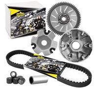 Area1 Variomatik de repuesto con correa trapezoidal compatible con 2 tiempos 50 ccm compatible con Agility RS Naked, Dink G-Dink Grand Dink Heroism Like People Super8 Super9 Top Boy