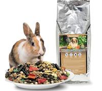 AreaAnimal - Comida Conejo Enano 900G, Comida Conejos Enanos con Ingredientes Naturales, Pienso Conejo Altamente Digestible, Pienso Conejos Enanos con Alto Aporte Energético, Alimento Conejos