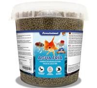 AreaAnimal - Comida Peces Agua Fria, Comida Granulos Peces 330G/1L, Alimento para Goldfish, Koi y Cualquier Pez de Agua Fría, Fischfutter Enriquecida con Vitaminas y Minerales
