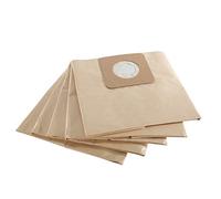 AREBOS Bolsa para aspiradora Bolsa de polvo Bolsa para aspiradoras industriales 1300W | 5 piezas | 42x42cm | Especialmente resistente al desgarro | Sin blanquear