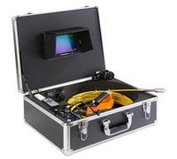 AREBOS Cámara de Inspección de Tuberías Equipado con LCD de 7" Tarjeta SD e USB
