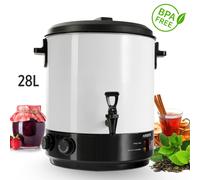 AREBOS Cocedero de conservas 1800W / 28L | incl. temporizador y termostato