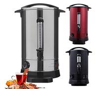 Arebos Cocina eléctrica para vino caliente 1650 W | 20 L | Hervidor para Vino Caliente | Dispensador con grifo de salida | termostato y protección contra sobrecalentamiento | Acero inoxidable