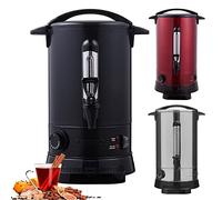 Arebos Cocina eléctrica para vino caliente 1650 W 20 L | Hervidor para Vino Caliente | Dispensador de Bebidas Calientes con grifo de salida | termostato y protección contra sobrecalentamiento