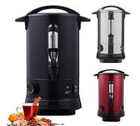 Arebos Cocina eléctrica para vino caliente 950 W 6,8 L | Hervidor para Vino Caliente | Dispensador de Bebidas Calientes con grifo de salida | termostato y protección contra sobrecalentamiento