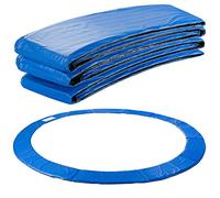 Arebos Cubierta para Borde de Cama elástica | 100% Resistente a los Rayos UV | Protección de Bordes Resistente a los Desgarros | Azul 396 cm