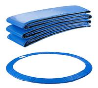 Arebos Cubierta para Borde de Cama elástica | 100% Resistente a los Rayos UV | Protección de Bordes Resistente a los Desgarros | Azul 457 cm