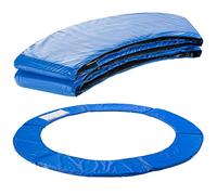 Arebos Cubierta para Borde de Cama elástica | 183 cm | 100% Resistente a los Rayos UV | Protección de Bordes Resistente a los Desgarros | Azul