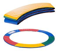 Arebos Cubierta para Borde de Cama elástica | 244 cm | 100% Resistente a los Rayos UV | Protección de Bordes Resistente a los Desgarros | Colorido