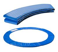 Arebos Cubierta para Borde de Cama elástica | 244 cm | 100% Resistente a los Rayos UV | Protección de Bordes Resistente a los Desgarros | Azul