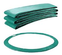 Arebos Cubierta para Borde de Cama elástica | 305 cm | 100% Resistente a los Rayos UV | Protección de Bordes Resistente a los Desgarros | Verde