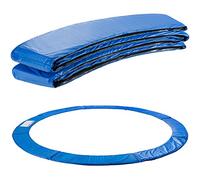 Arebos Cubierta para Borde de Cama elástica | 305 cm | 100% Resistente a los Rayos UV | Protección de Bordes Resistente a los Desgarros | Azul